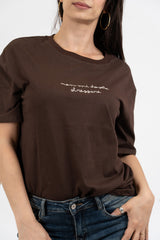 T-shirt scritta “Non mi dovete stressare”