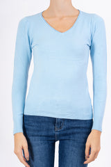 Maglia Dream Basic Scollo a V in Viscosa
