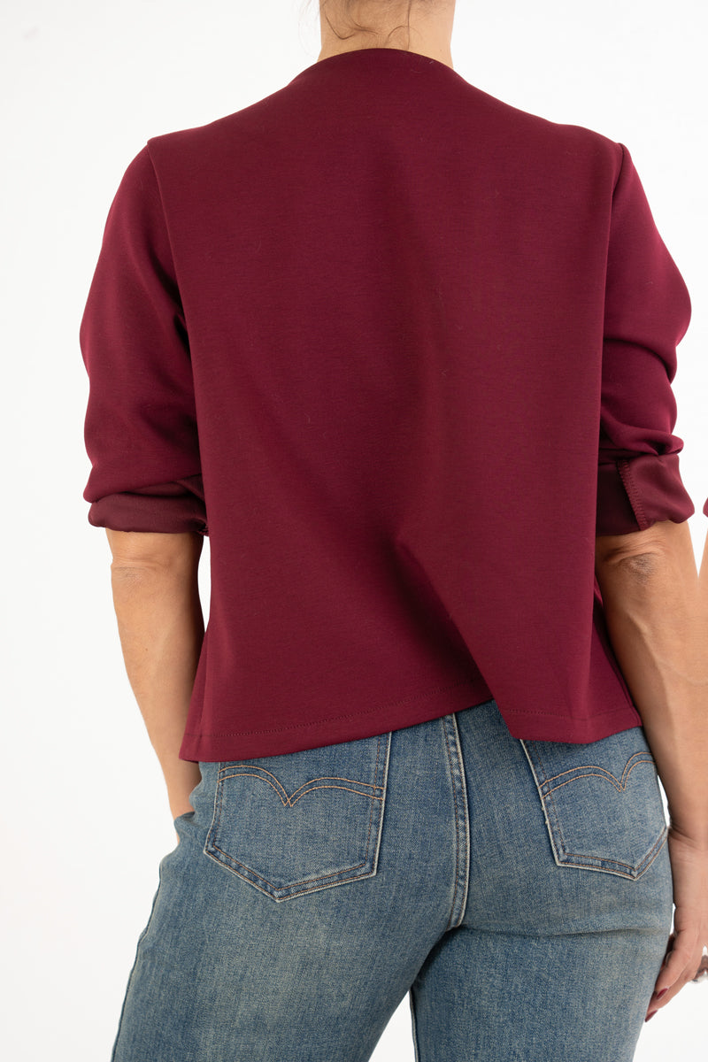 Giacchino ChicButton in felpa morbida