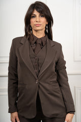 Giacca Savoy Marrone