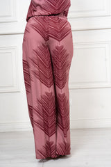 Pantalone palazzo Palm Mirage in viscosa