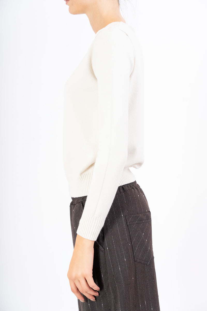 Maglia BitDetail con scollo a goccia
