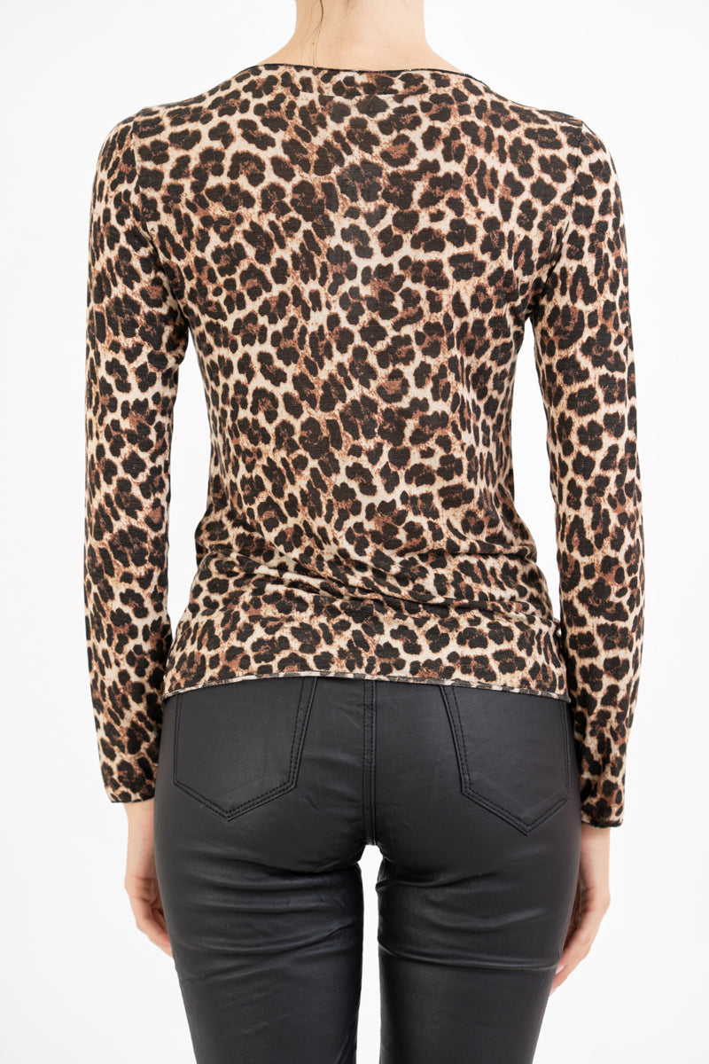 Maglia WildCashmere leopardata