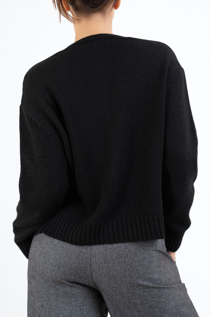 Cardigan SoftMood in misto lana con bottoni