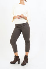 Maglia Pearl con maniche a trombetta