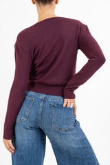 Maglia BitDetail con scollo a goccia