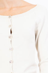 Giacchino Glam con bottoni martellati