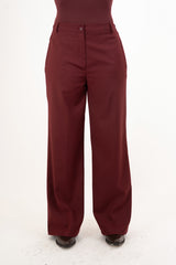 Pantalone CityPalazzo in poliviscosa elasticizzata