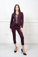 Blazer Margot Prugna