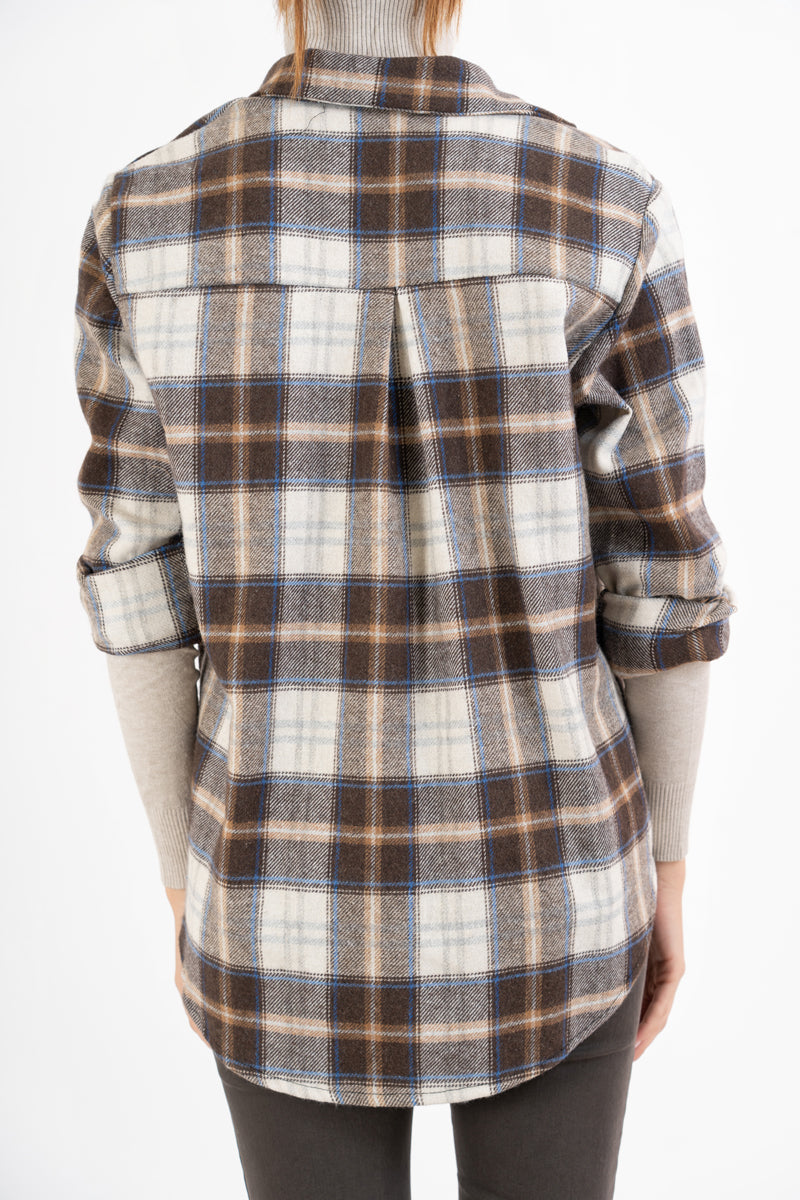 Camicia Flanella Rusty Check