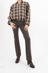 Bomber PlaidRust imbottito