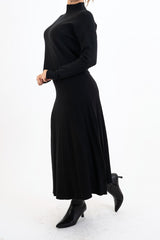 Maglione CozyVibe collo vulcano in misto viscosa