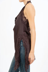 Top Satin LaceBack
