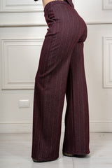 Pantalone Windsor a gamba larga