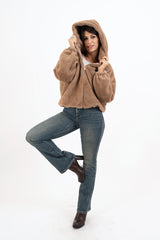 Pellicciotto Dream Cozy con cappuccio