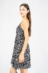 LeafWhirl Dress incrociato