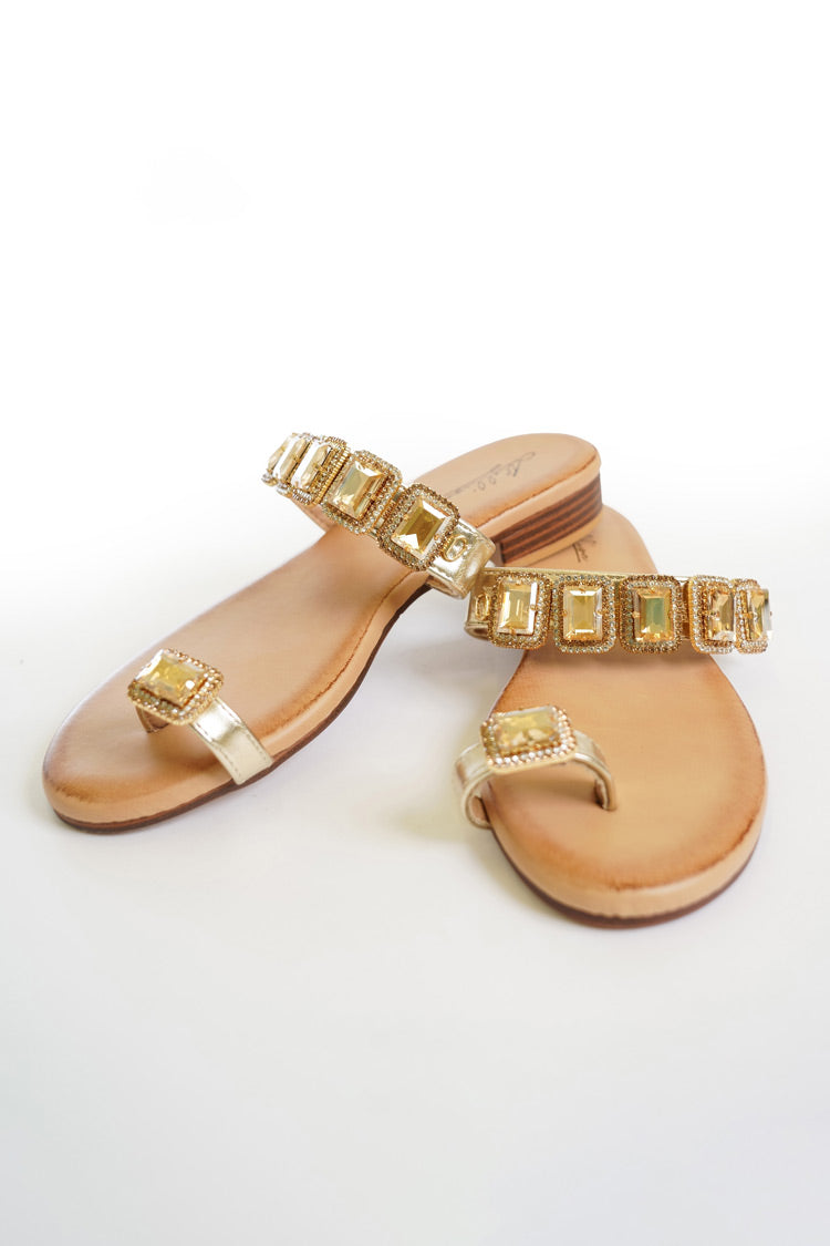 Ciabattina bijoux infradito anello