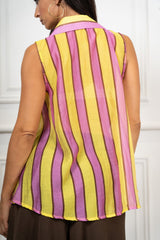 Camicia Smanicata Amalfi Righe