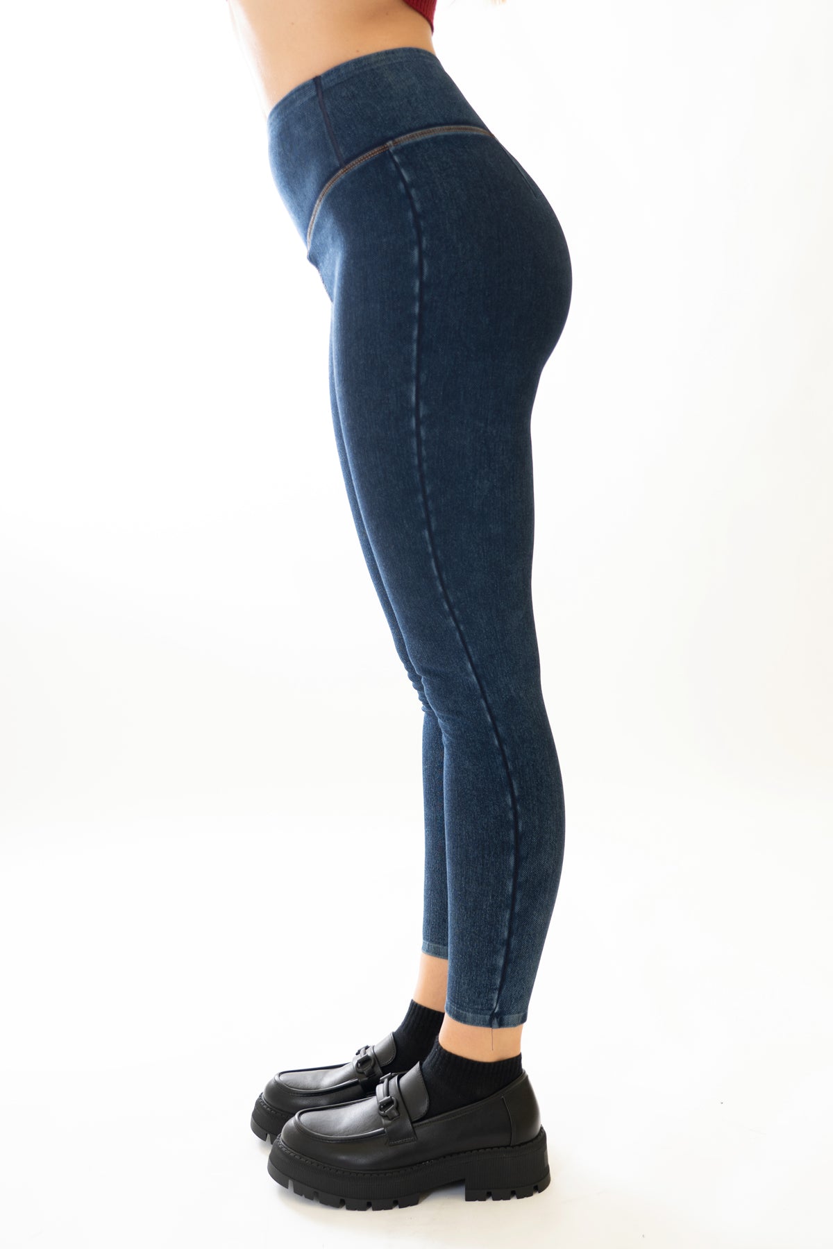 Leggings elasticizzato jeans