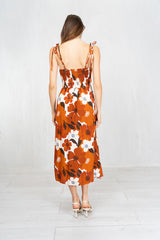 Abito Lungo Rusty Bloom