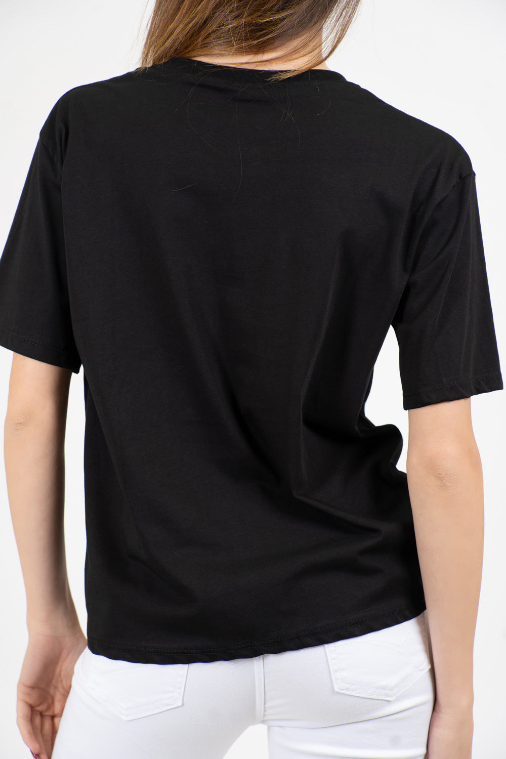 T-shirt scritta cotone “No Vabbè”.