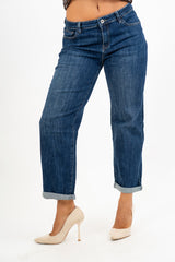 Jeans relaxed fit denim medio