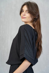 Maglia fiocco schiena chic
