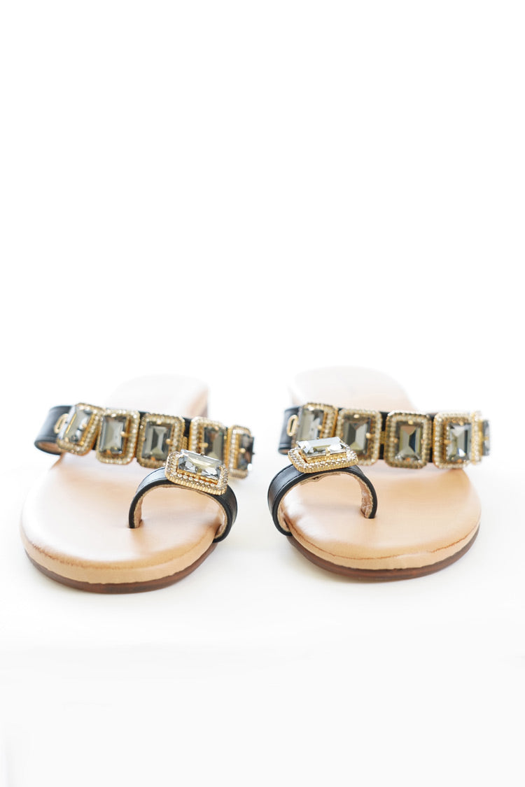 Ciabattina bijoux infradito anello
