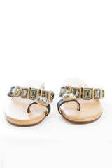 Ciabattina bijoux infradito anello