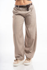 Pantalone balloon morbido in poliviscosa