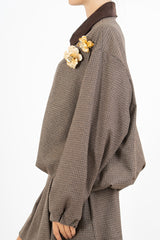 Bomber fantasia MicroHound con spille