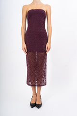 Abito Velvet Lace