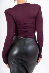 Maglia V Spalline