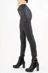 Pantalone SecondSkin Black effetto ecopelle