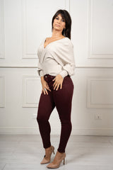 modella indossando Jeans skinny Bellamy push-up colore