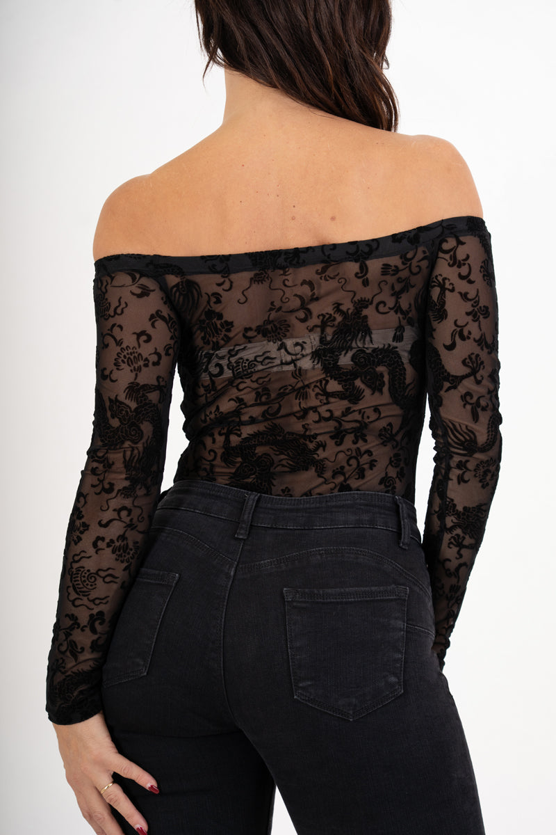 Body Velvet Shadow in microrete damascata