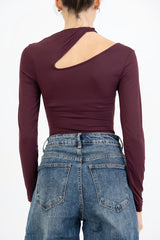 Body Cut-Out Glam – doppio scollo asimmetrico