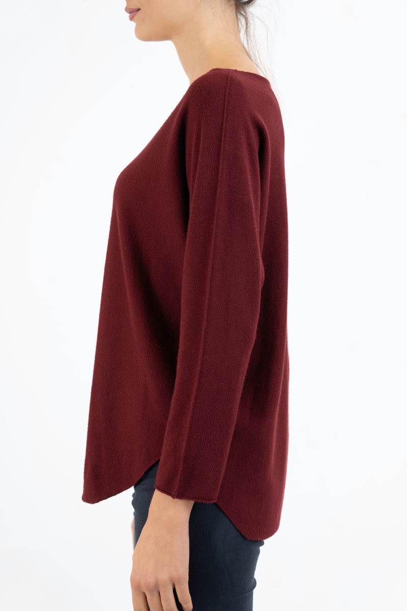 Maglia SoftVibe in misto viscosa scollo a V