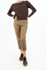 Maglione Pearl Dream con dettagli gioiello