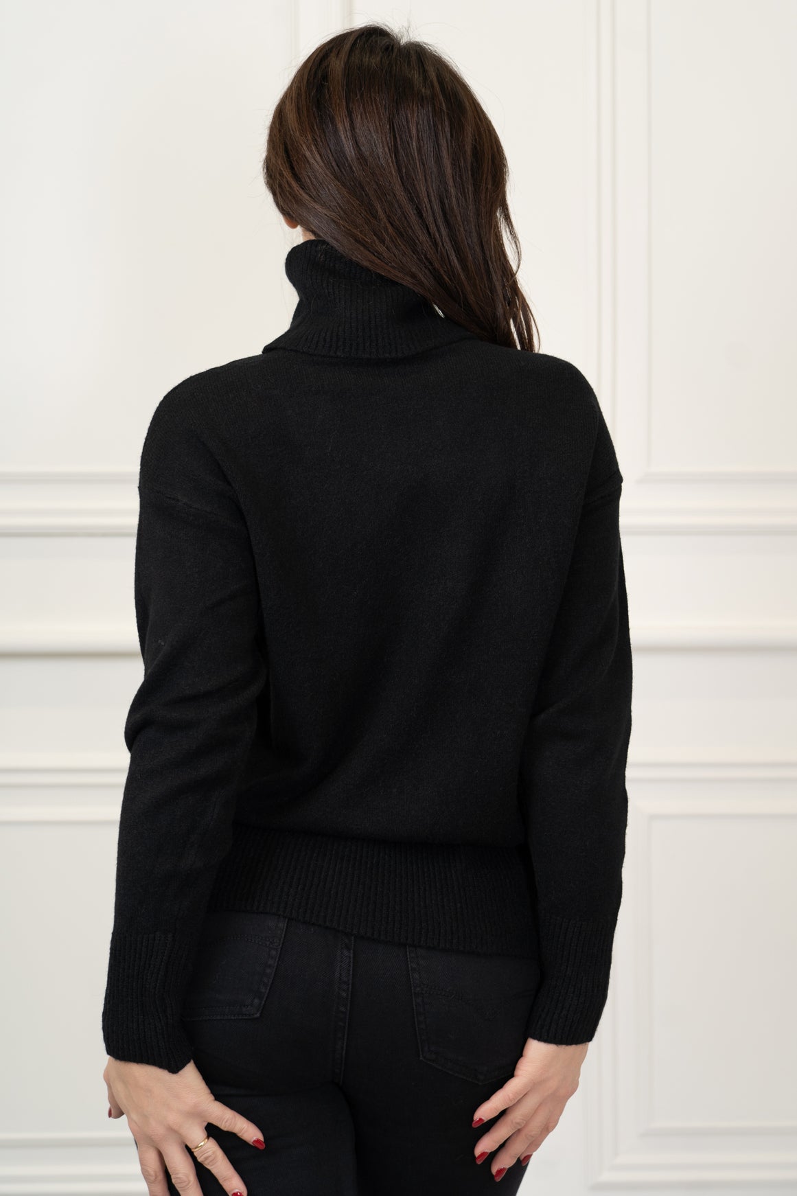 Maglione over dolcevita