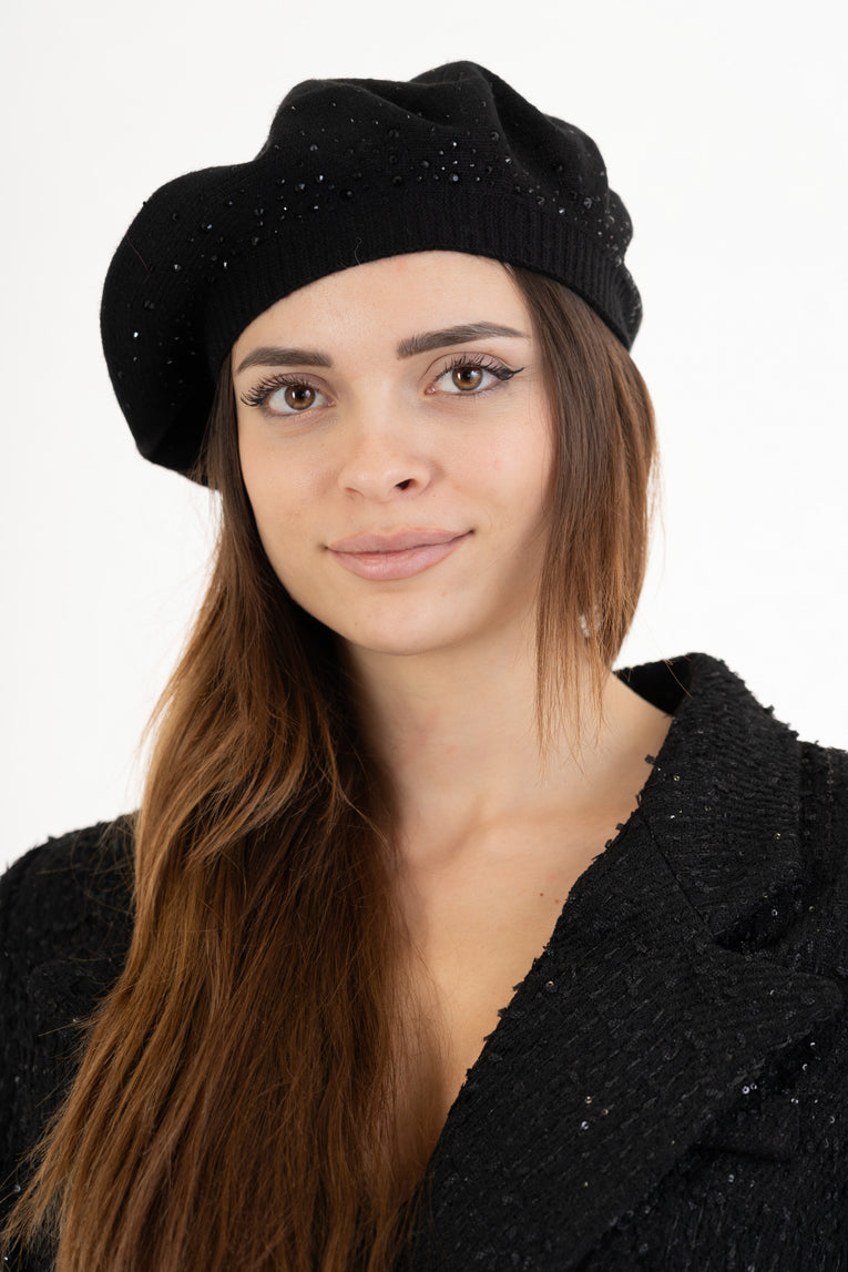 Basco ChicMood con perline tono su tono