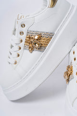 Sneakers Platform con Dettaglio Gioiello