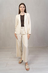 Pantalone Lino con Cintura