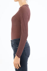 Maglia DotSoft in modal e cashmere a pois