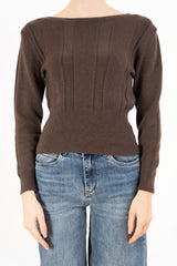 Maglioncino Soft Lines con scollo barca