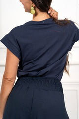 T-shirt Gioiello Spalla Scoperta