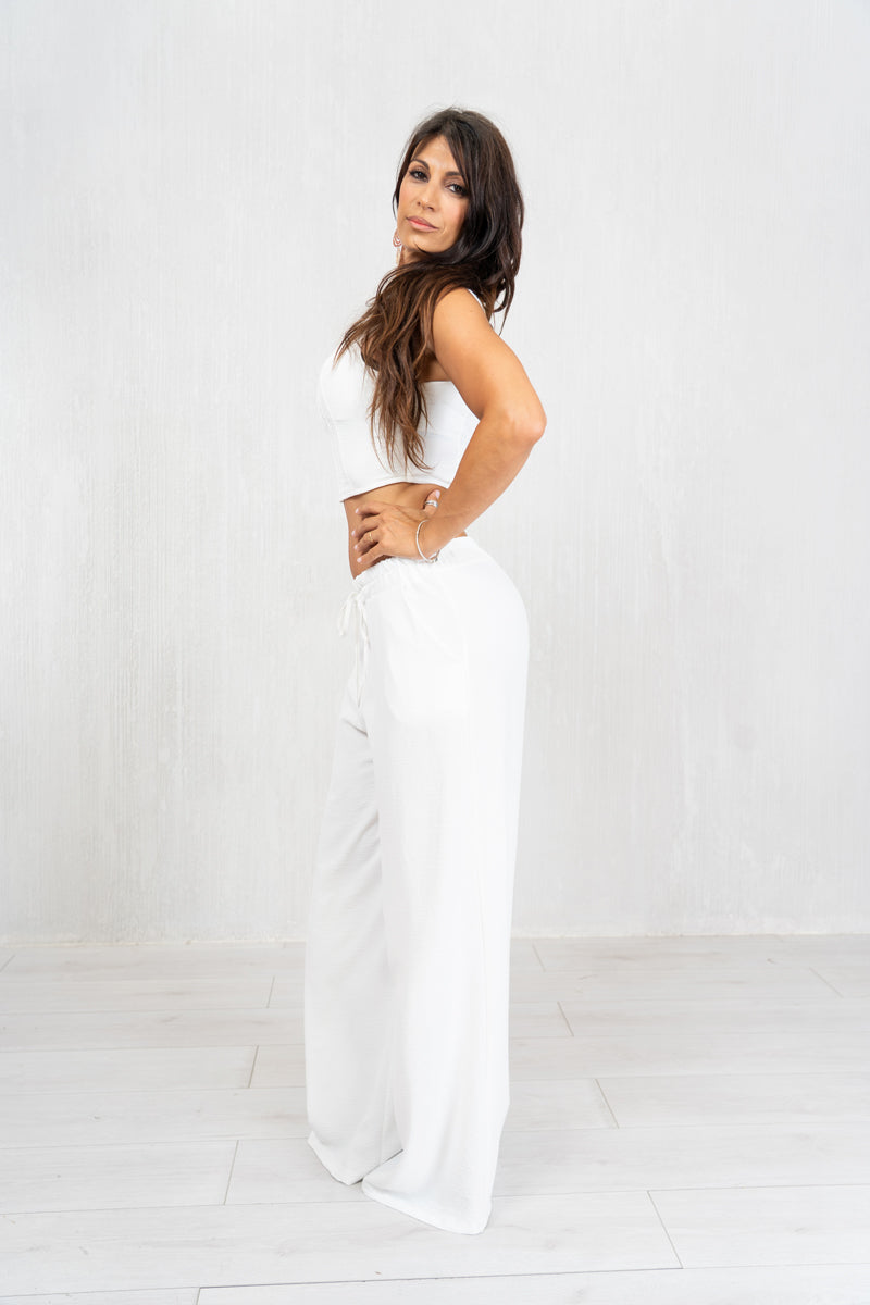 Completo Soft Fit in tessuto goffrato