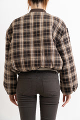 Bomber PlaidRust imbottito
