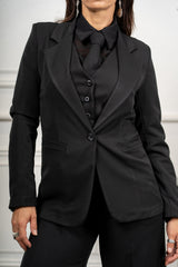 Giacca Savoy Nera
