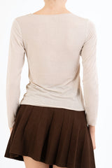 Maglia SoftCash in misto viscosa e cashmere